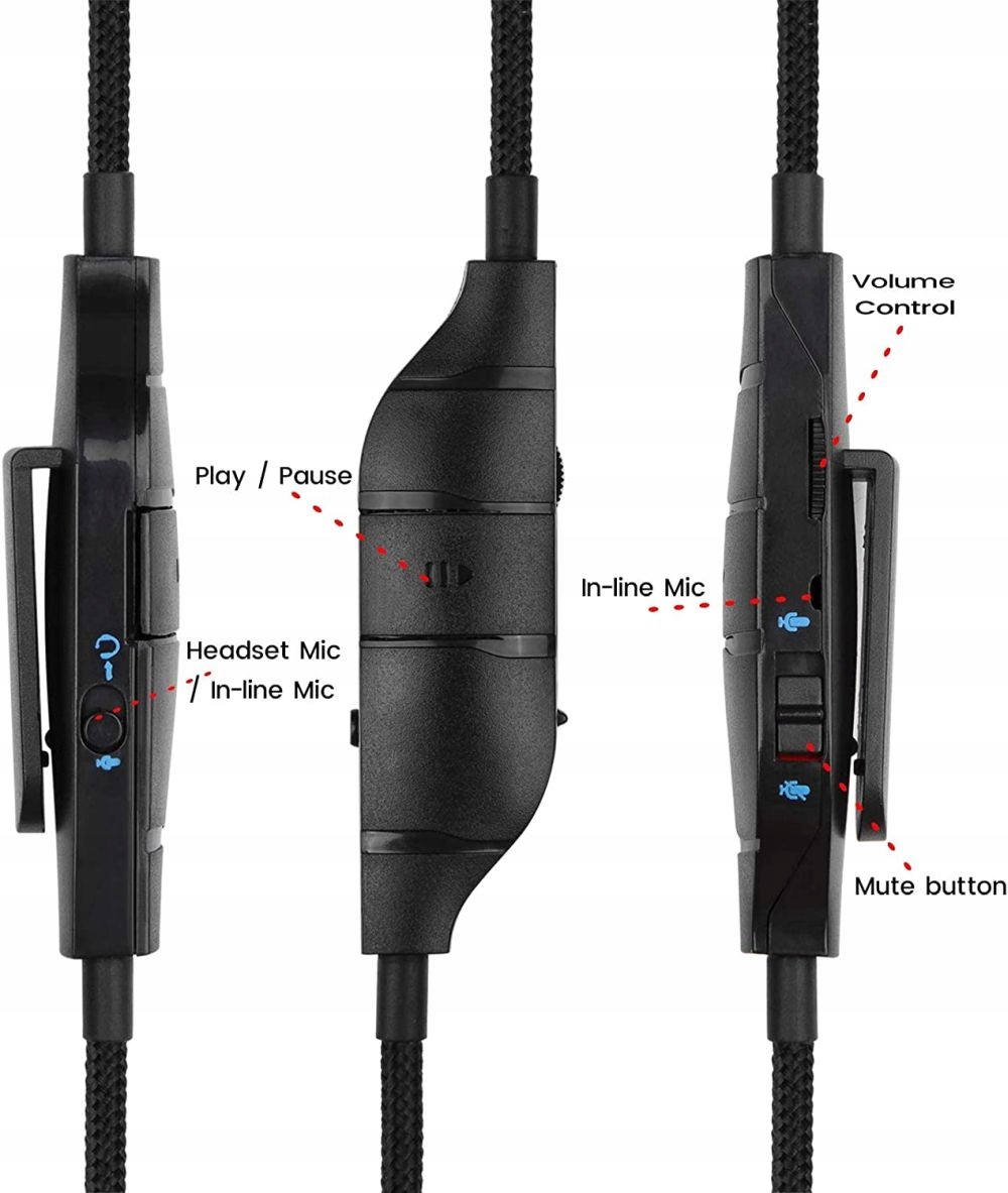 Kabel Przewód do LOGITECH G633 G635 G933 Pilot Kod producenta 4447a