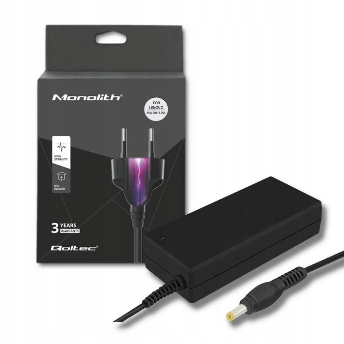 Zasilacz do Lenovo 20V 3.25A 65W 4.0*1.7