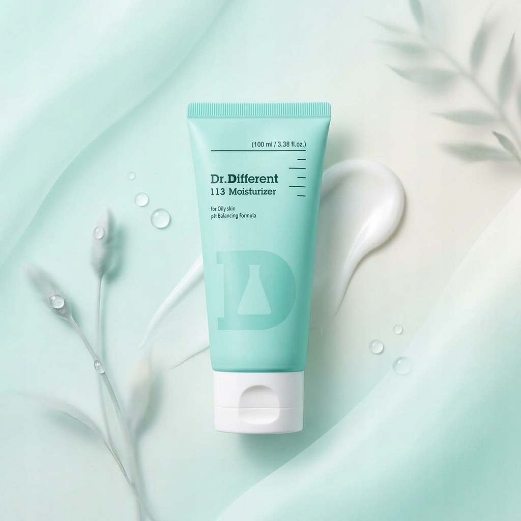 Koreański Nawilżający krem o lekkiej formule z ceramidami Dr.Different 113