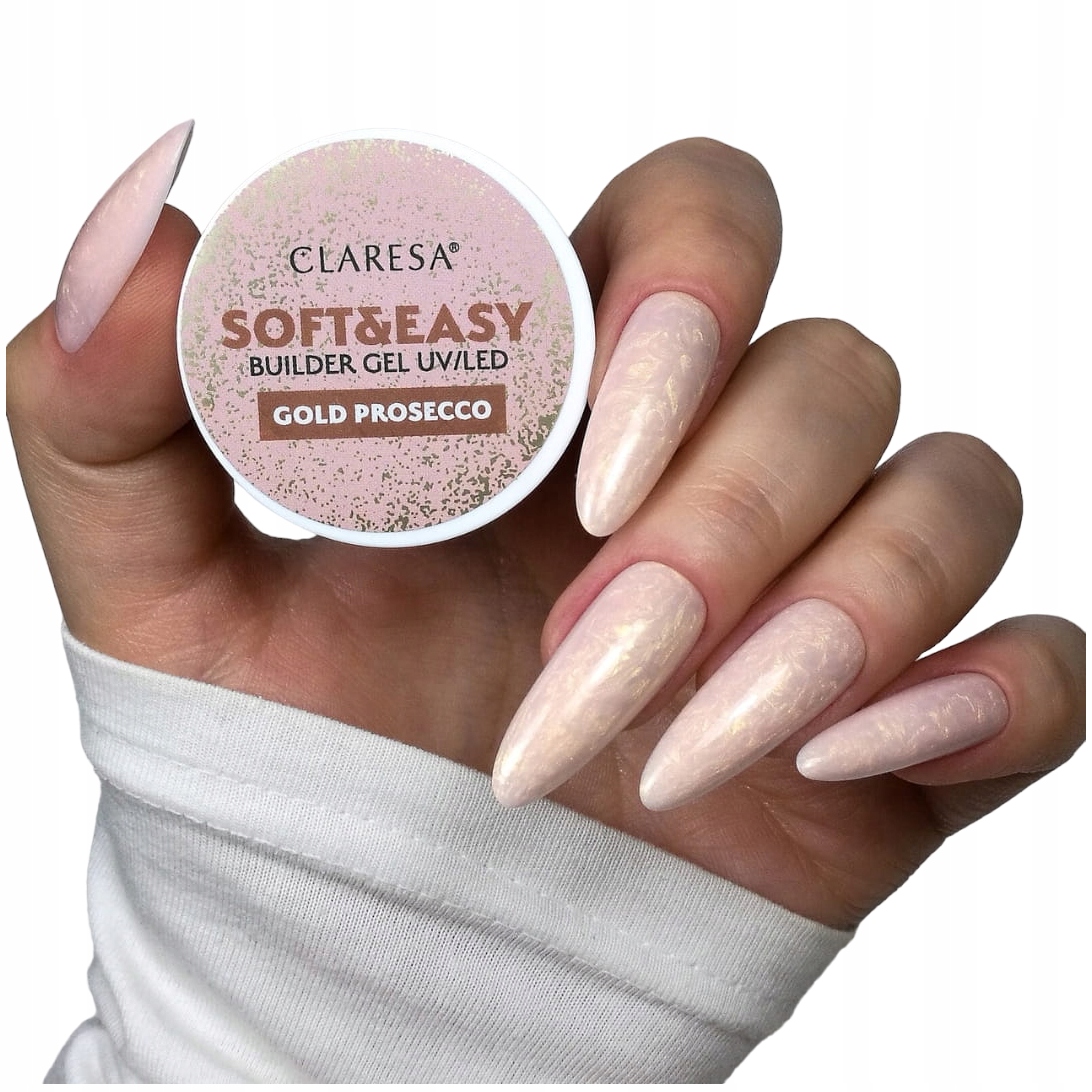 

Żel budujący Claresa Soft&Easy Builder Gold Pr