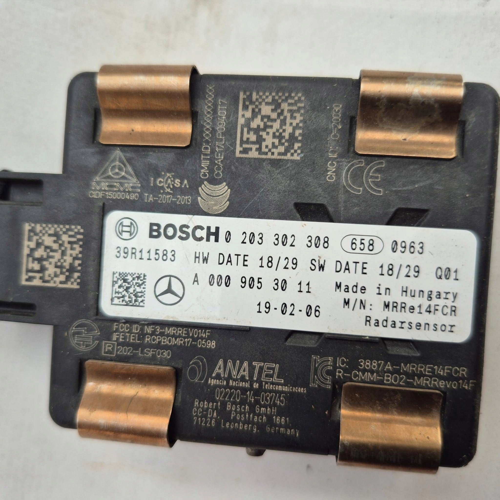 MERCEDES A-KLASA IV 4 W177 18-> RADAR SENSOR sensor ACC