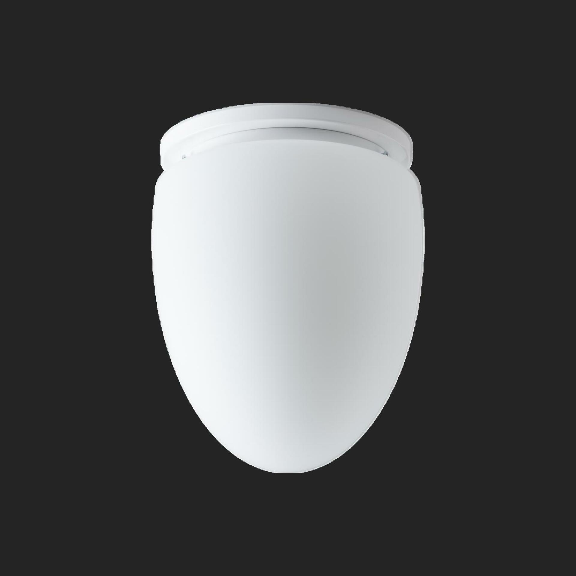 Osmont 59304 Mira stropné sklenené svietidlo biela IP41 3000 K 27W Led