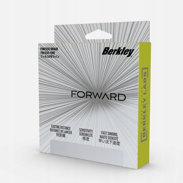 Plecionka Berkley Forward 0,10mm (4,7kg) 150m – Precyzja i Szybkość