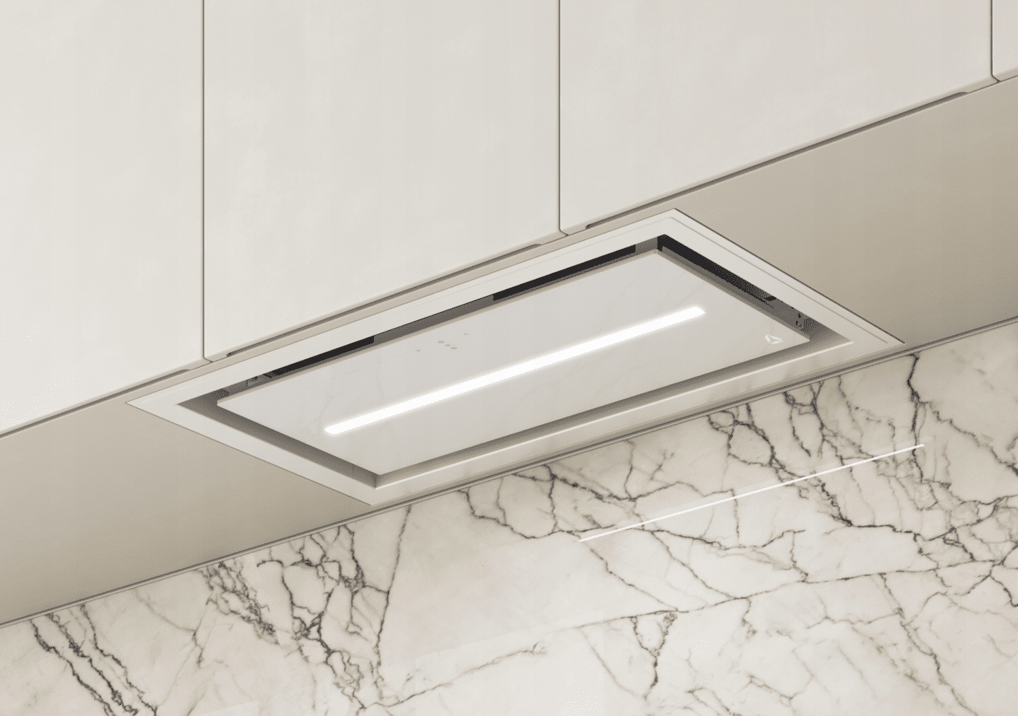 Okap szafkowy (wkład) Ciarko Uno 55 White