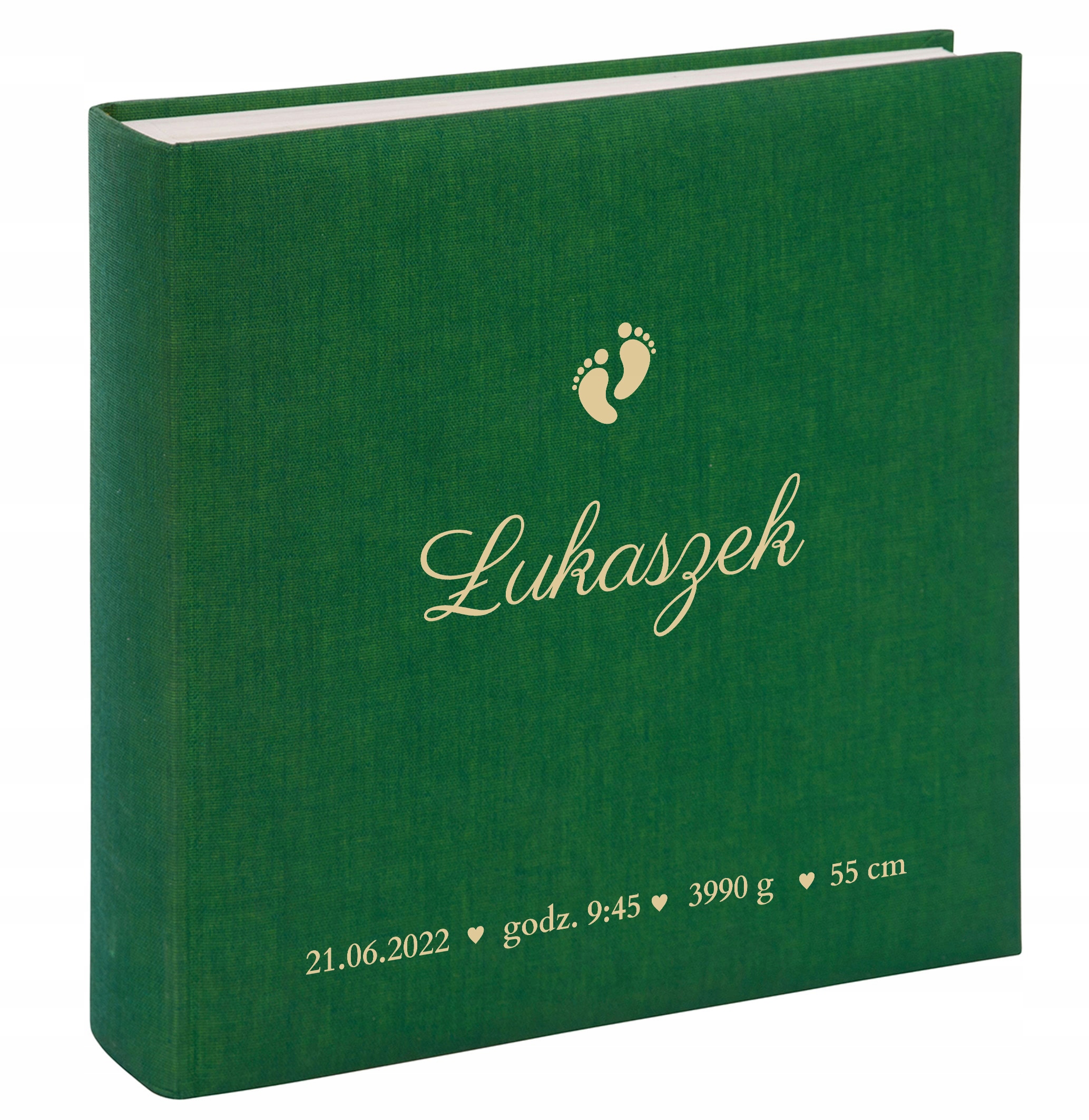 Tradiční vlepovací Album na fotografie 30 karet Váš potisk Ráček Goldbuch