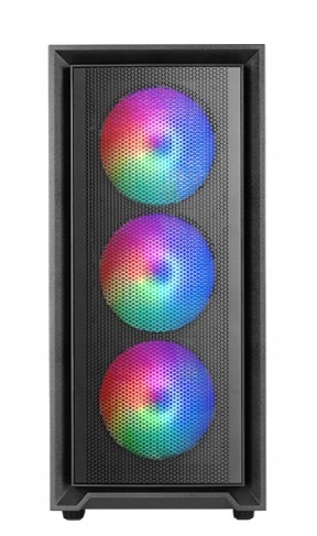 Tacens Počítačová Skříň Mars Mc-air Black Atx 4x Frgb fan