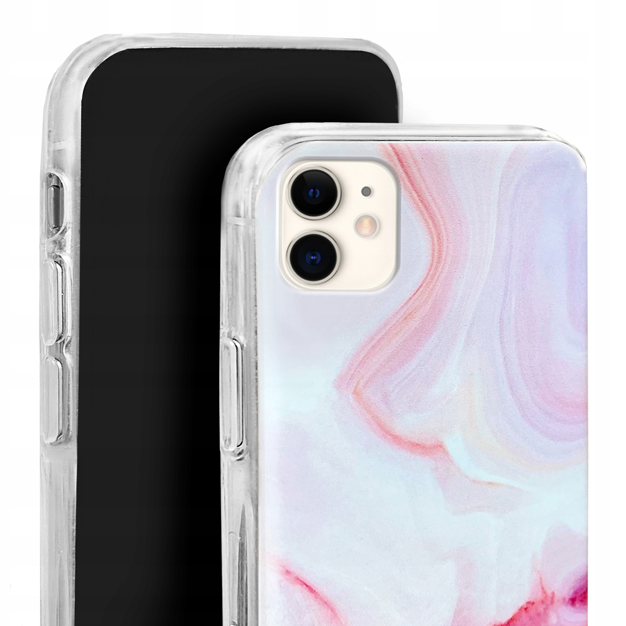 

Etui do iPhone 11 silikon case wzory + Szkło