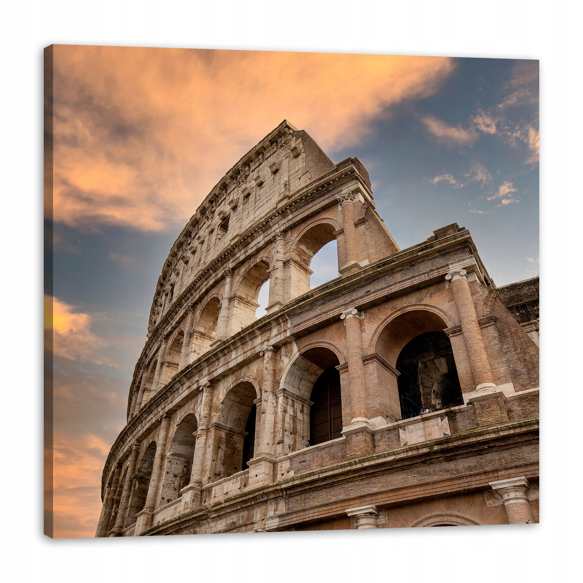 Obraz Canvas Architektura Koloseum Itálie 80x80 cm