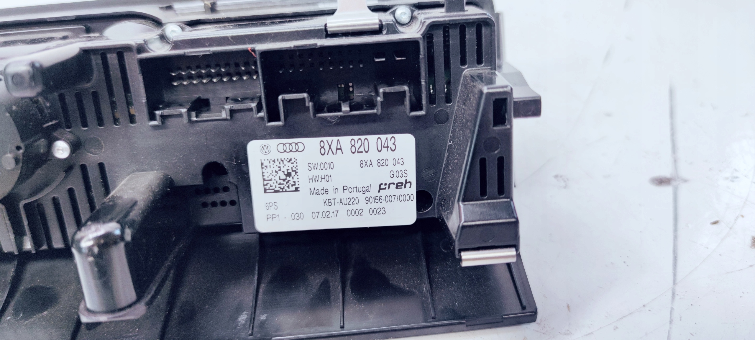 PANEL KLIMATRONIK AUDI A1 8X LIFT 8XA820043
