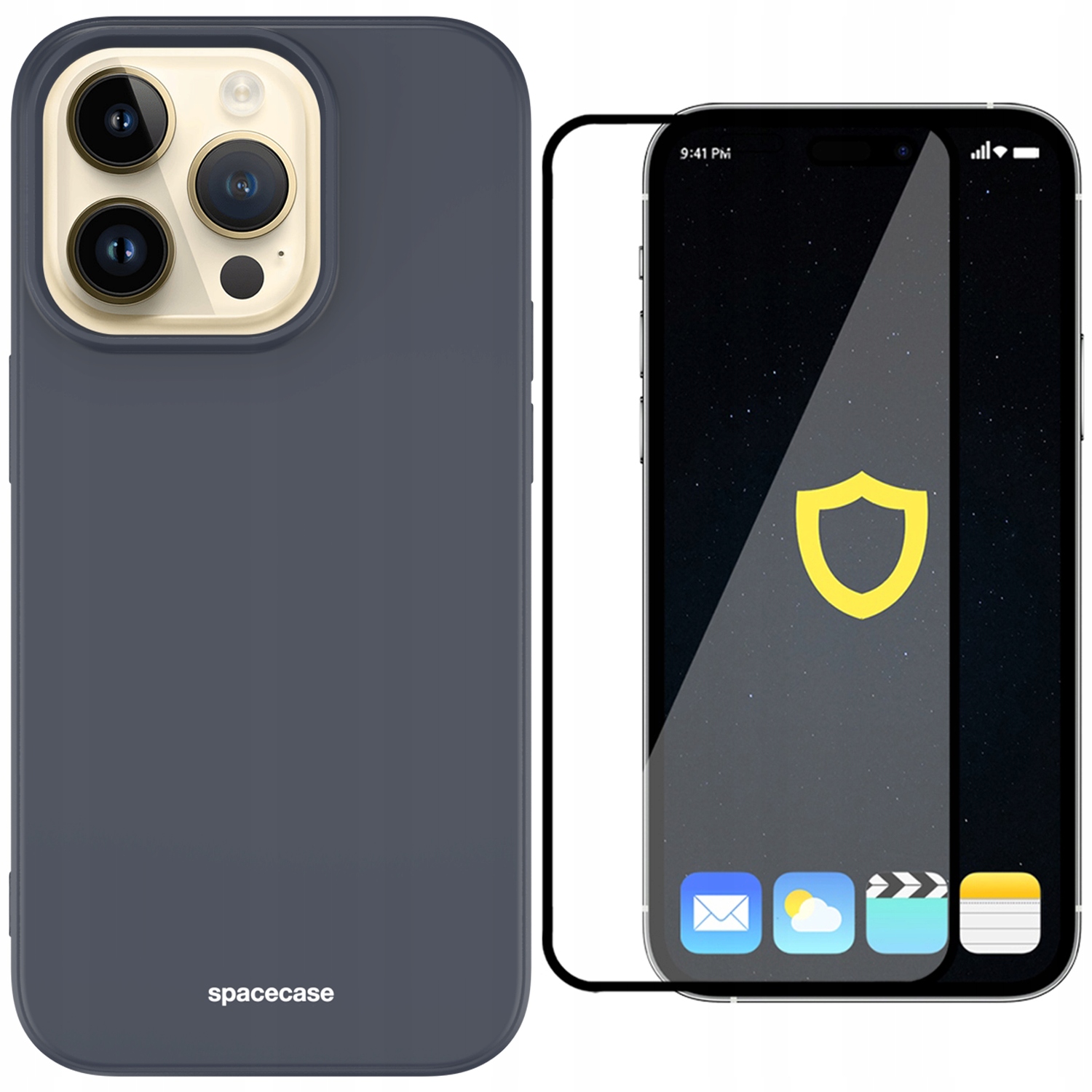 

Etui Matowe Spacecase Do Iphone 14 Pro Szkło