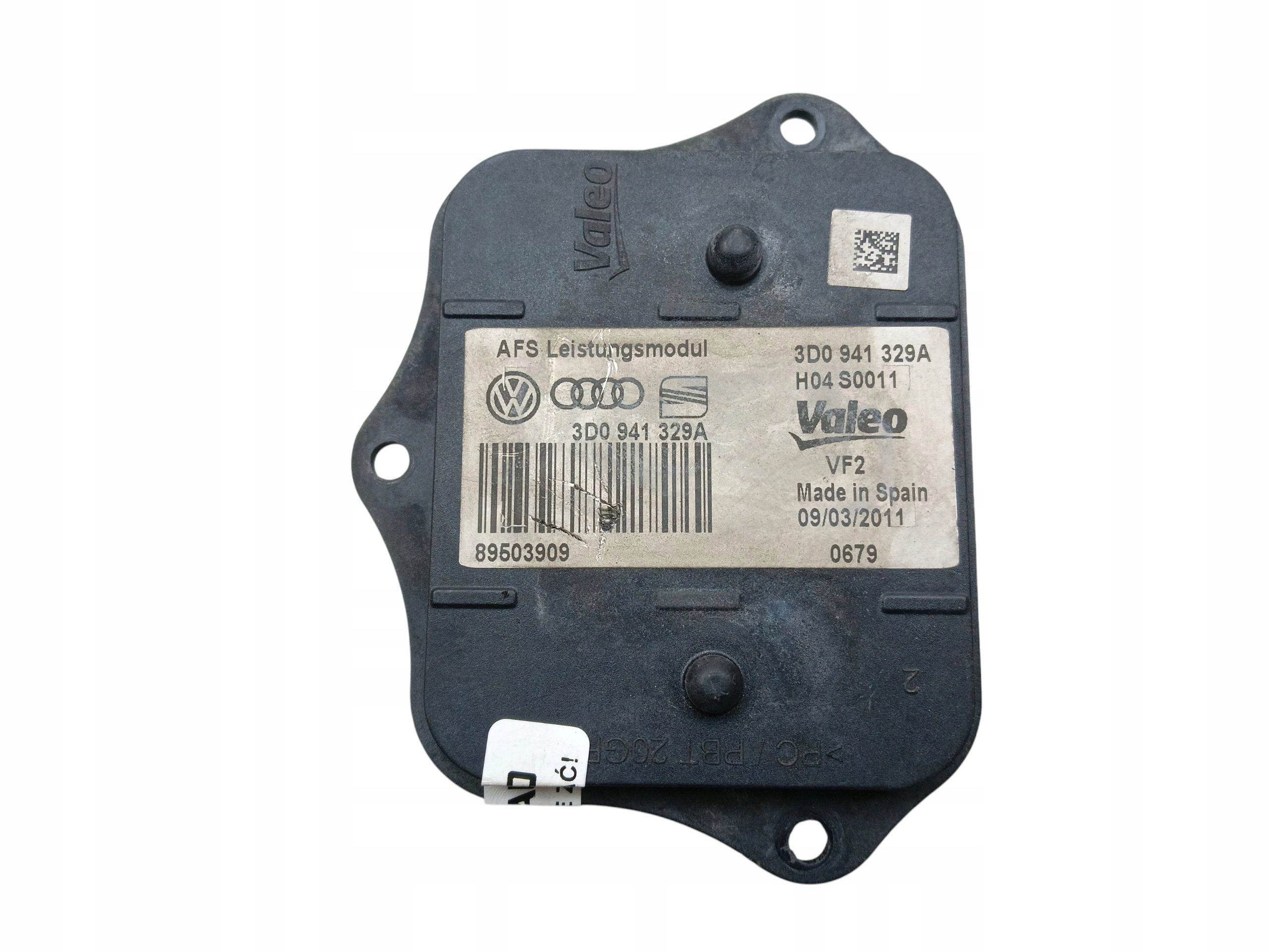 module control unit steering VOLKSWAGEN PASSAT B7 (2010-2014) 3D0941329A