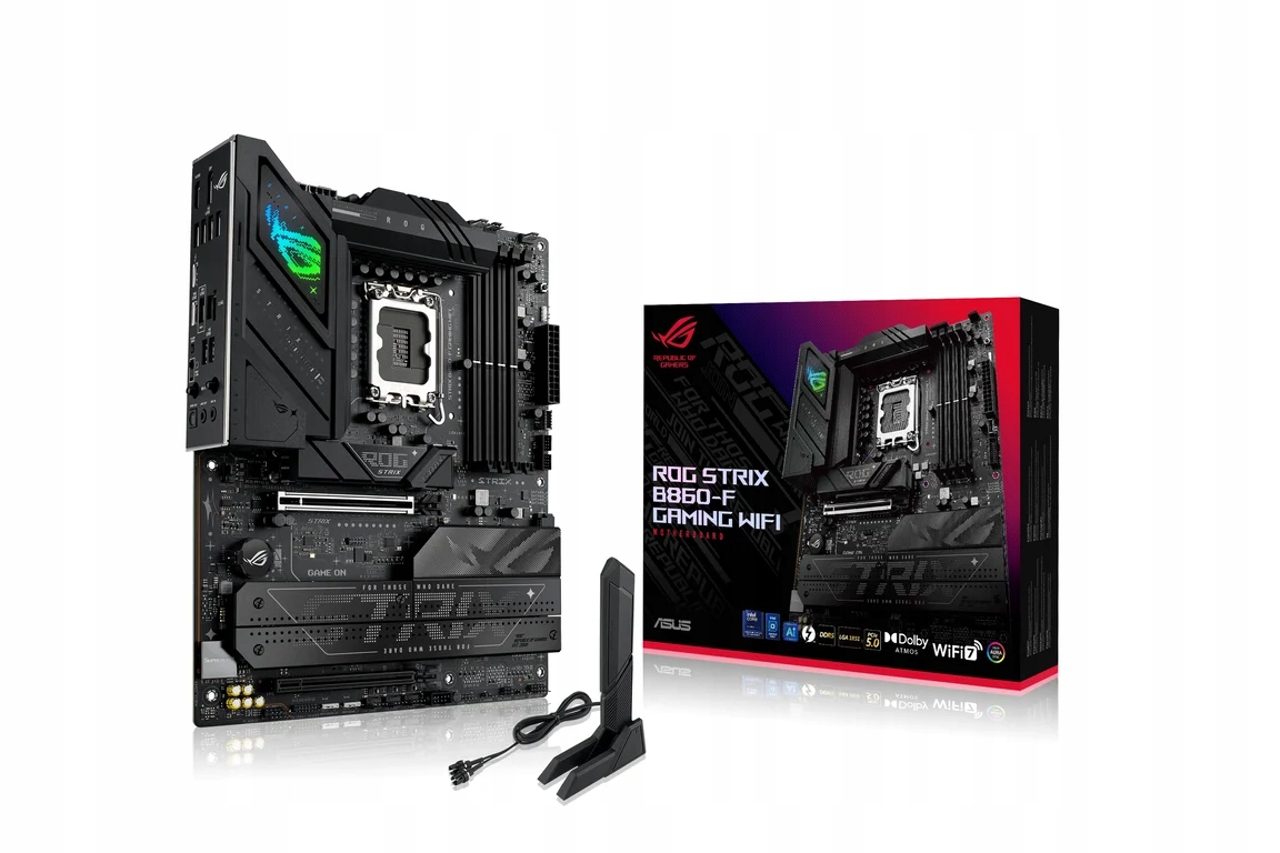 Základná doska Asus Rog Strix B860-F Gaming Wifi Atx, pätica Intel 1851,