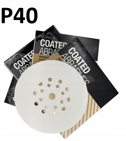 

Papier ścierny na rzep 225mm P40 Indasa do żyrafy