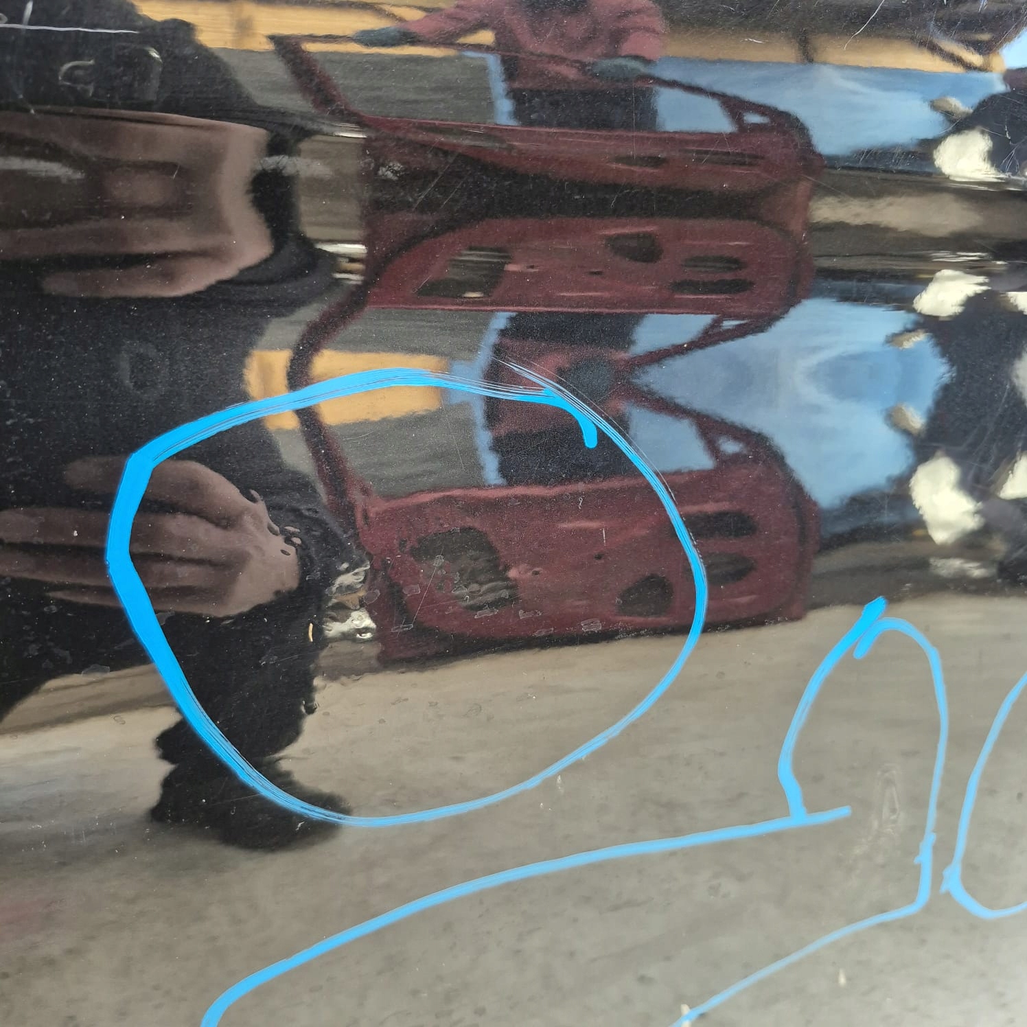 BMW 5 G30 G31 17-23 dveře předek přední pravé