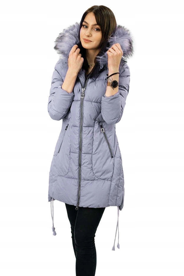 Pikovaná Bunda S Kapucí 7690 Vřesová S (36)