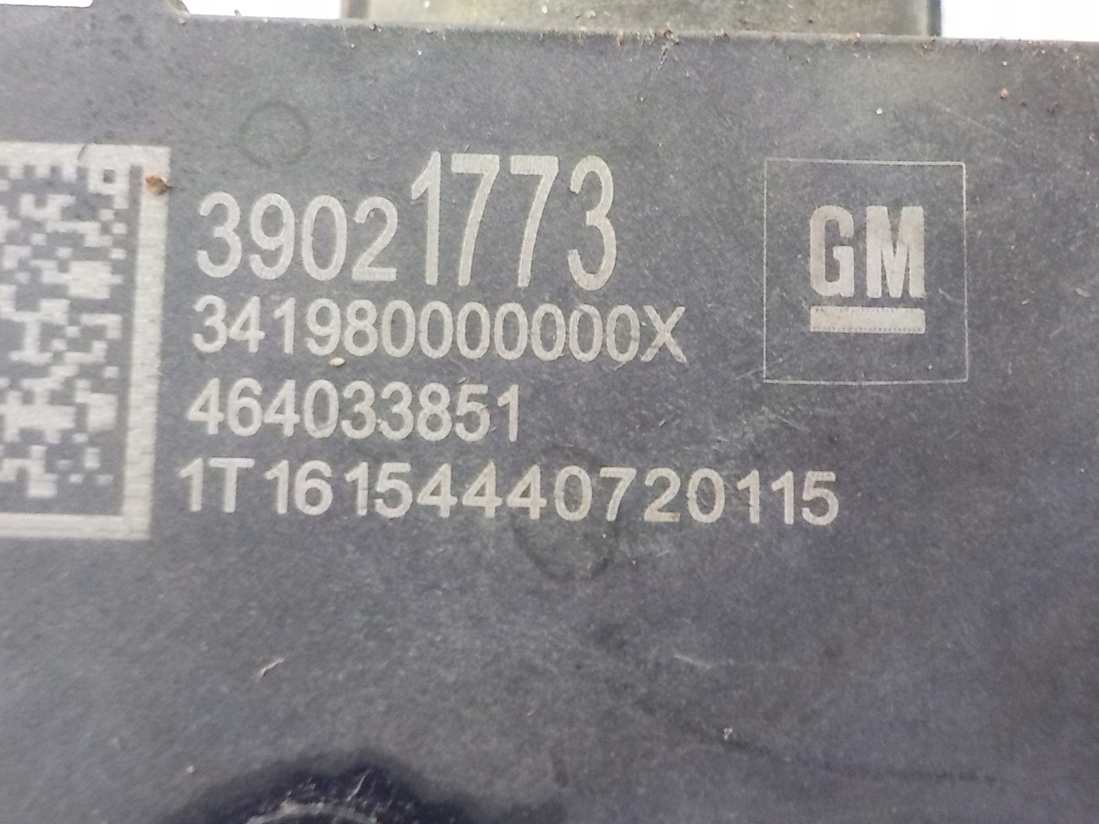 OPEL CORSA E ADAM 1.3 CDTI modulo Centralina VENTOLE 39021773