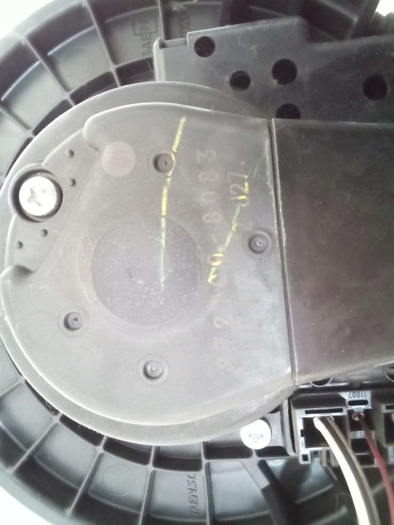 Toyota Corolla E15 dmuchawa Lüfter des lüfters