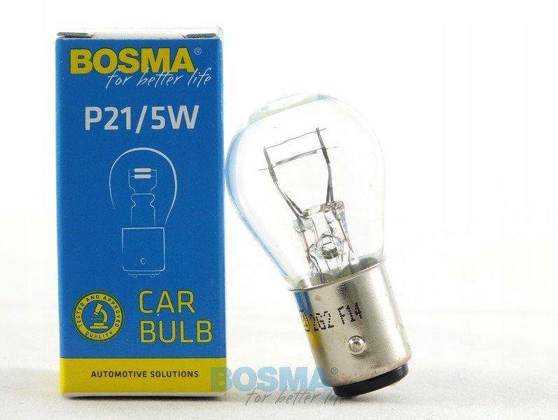 

Bosma Żarówka P21/5W 12V 21/5W BAY15D E2 Karton