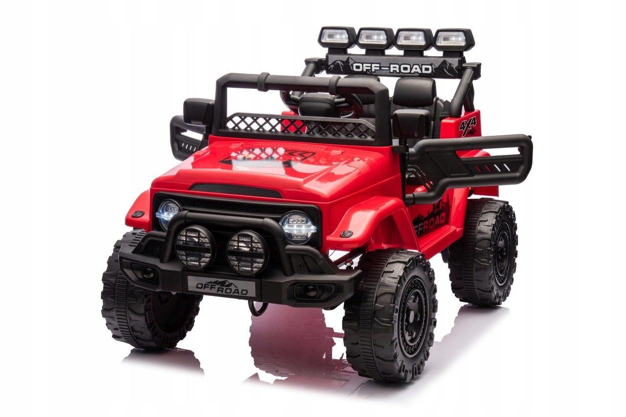 Auto na akumulator Off-Road Climber Czerwony 4x4