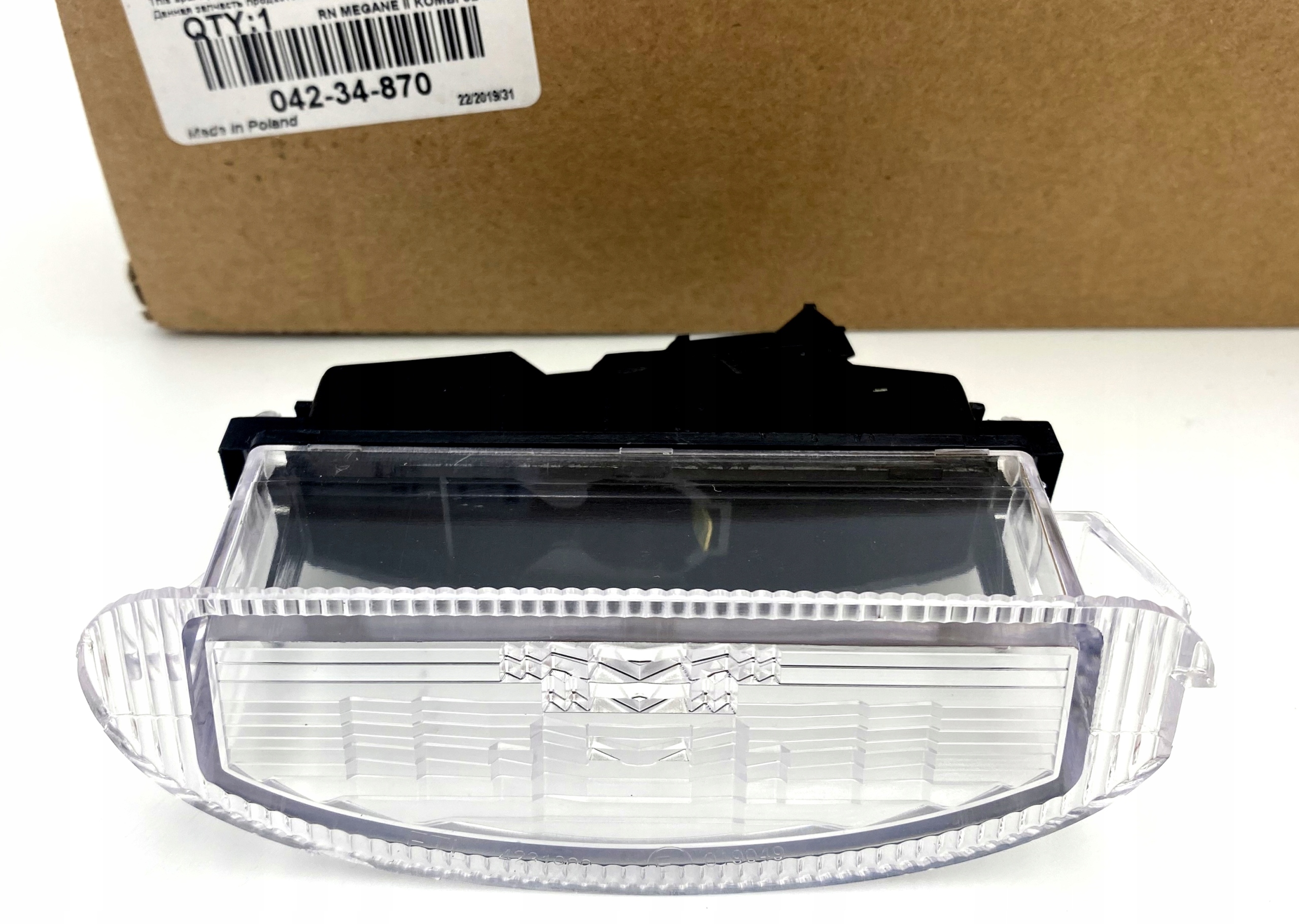 Lampka Tablicy Rejestracyjnej Rejestracji Do Renault Clio 2 II Twingo