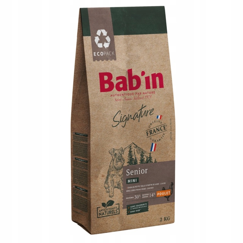 Bab'in Signature Mini Senior pro psy malých plemen 2 kg