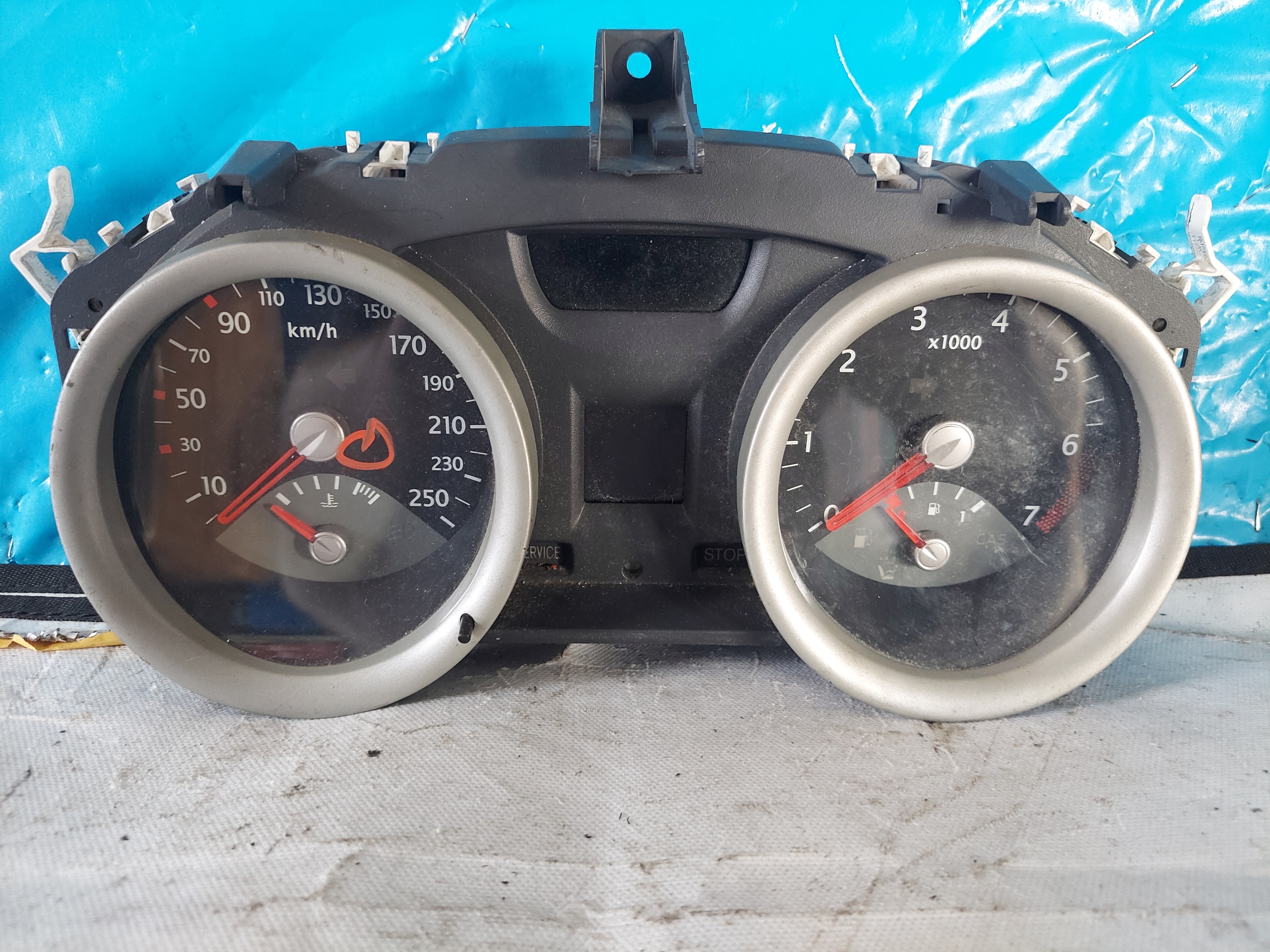 dials clock MEGANE II 1.4 16V 8200364023