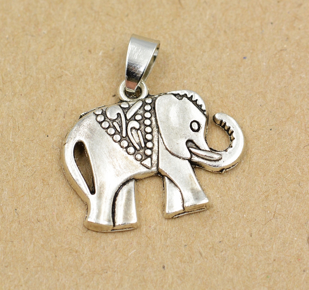 

Zawieszka do wisiorka bransoletki Słoń 25x17mm