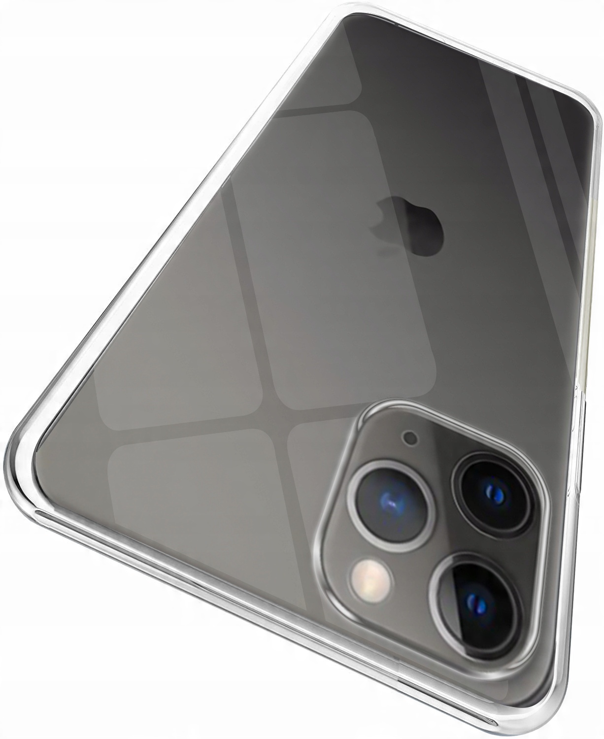 

Etui Clear Case Guma Szkło 9H do iPhone 11 Pro