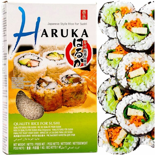 

Ryż Do Sushi Haruka 1kg 2x500g Prem