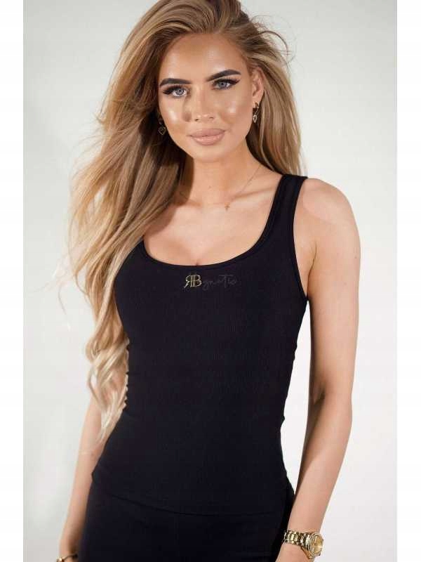 Dámská halenka Premium Rico Bella Boxerka Pruh Černá L