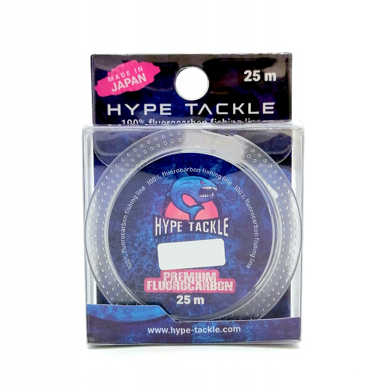 Hype Tackle Premium Fluorocarbon 0,49mm 12,5kg 25m
