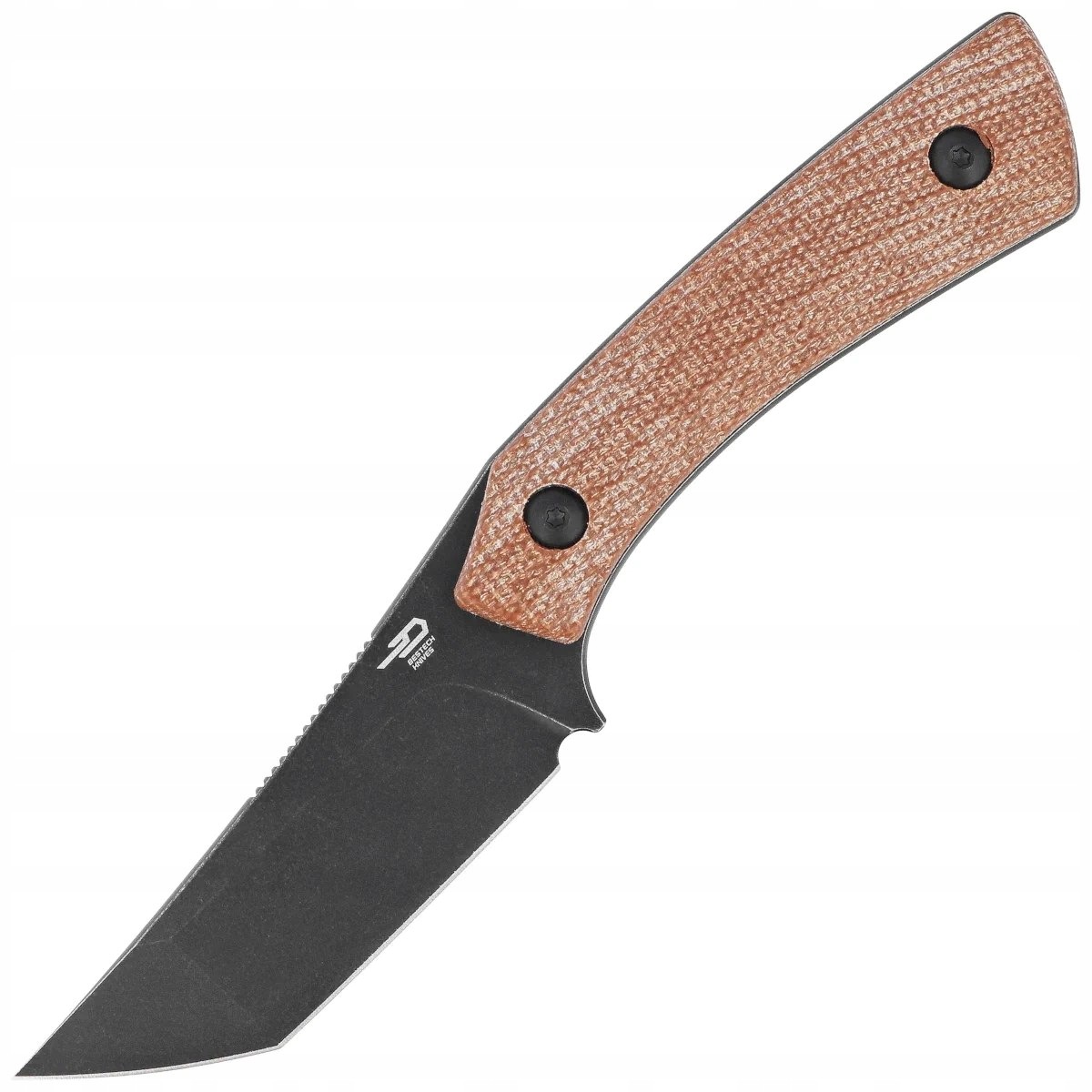 Nůž Bestech Step Brown Micarta, Black Stonewashed D2 by (BFK06D)