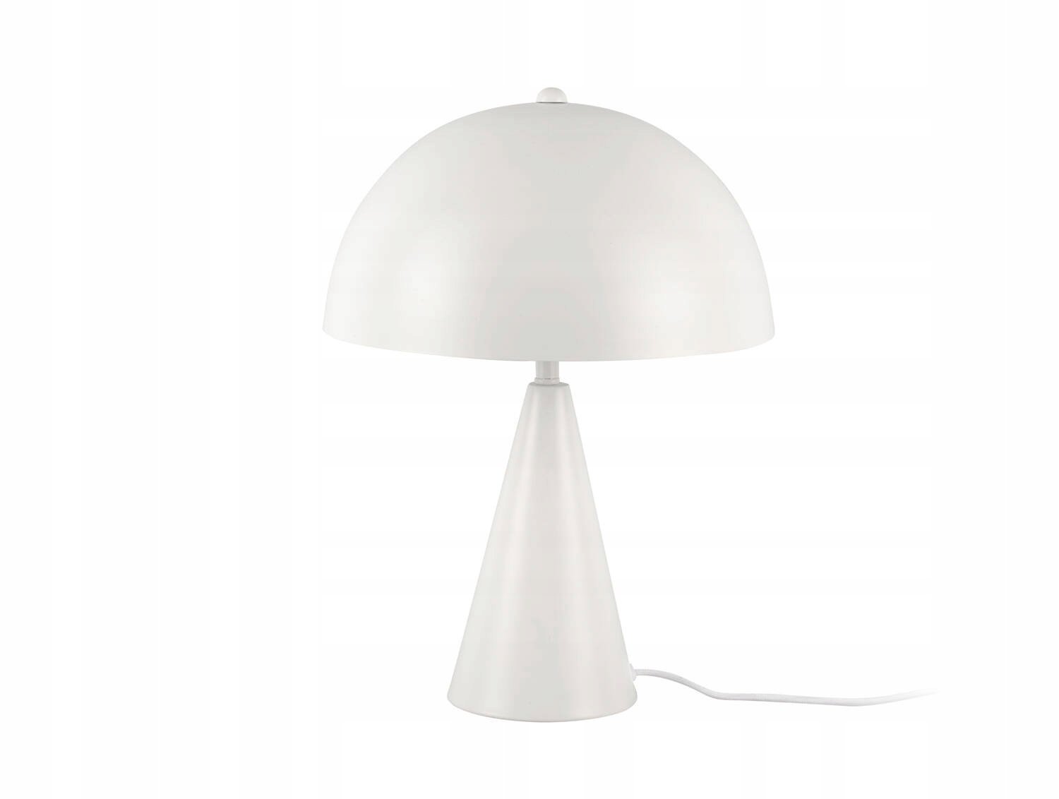 Stolová Lampka Grzybek Lampa Retro Biela Do Obývačky Ø 25 cm