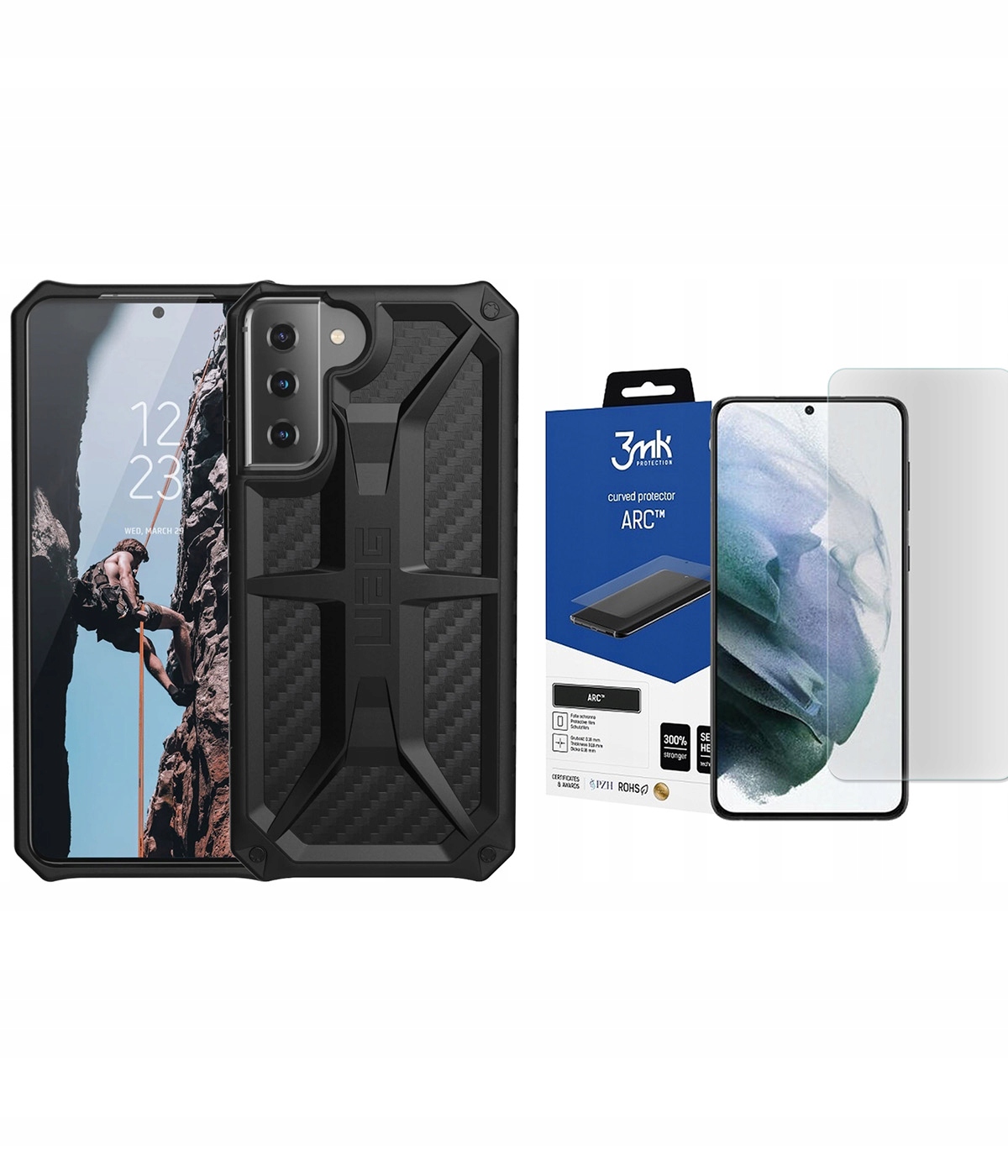 

Uag Pancerne Etui Do Galaxy S21+ Plus + Folia 3MK