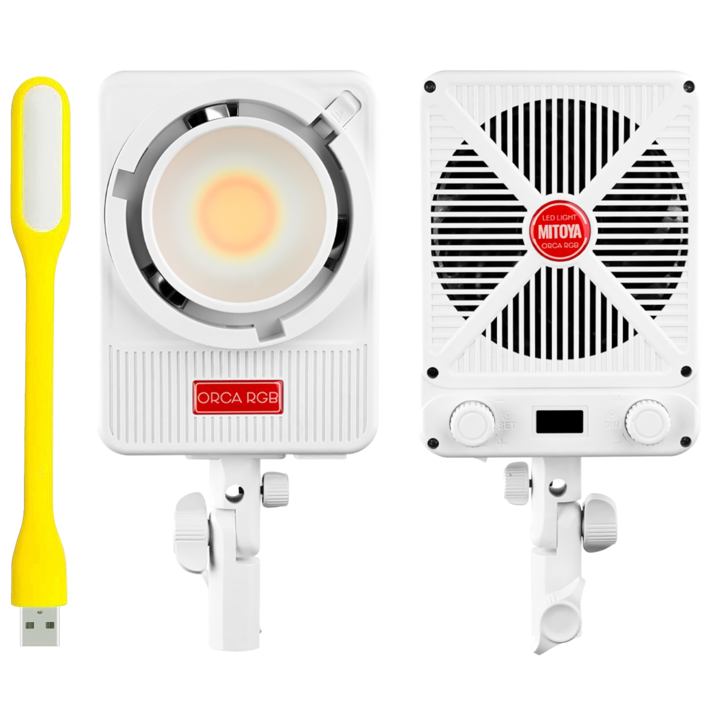 Lampa Led Mitoya Orca 230 Rgb 2700-6500K Mocowanie Bowens