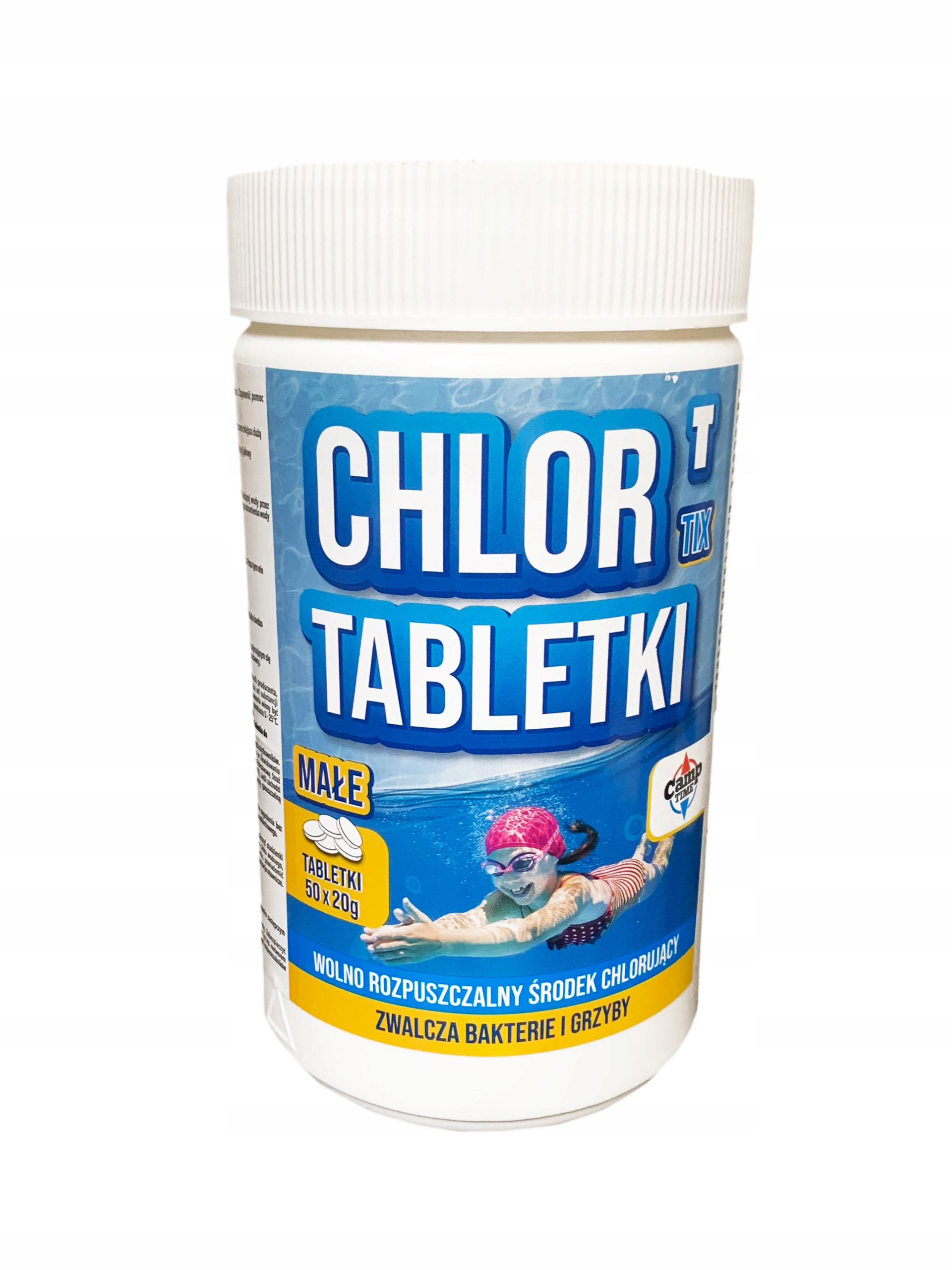 

Chlortix T tabl.małe 20g/1kg CampTime