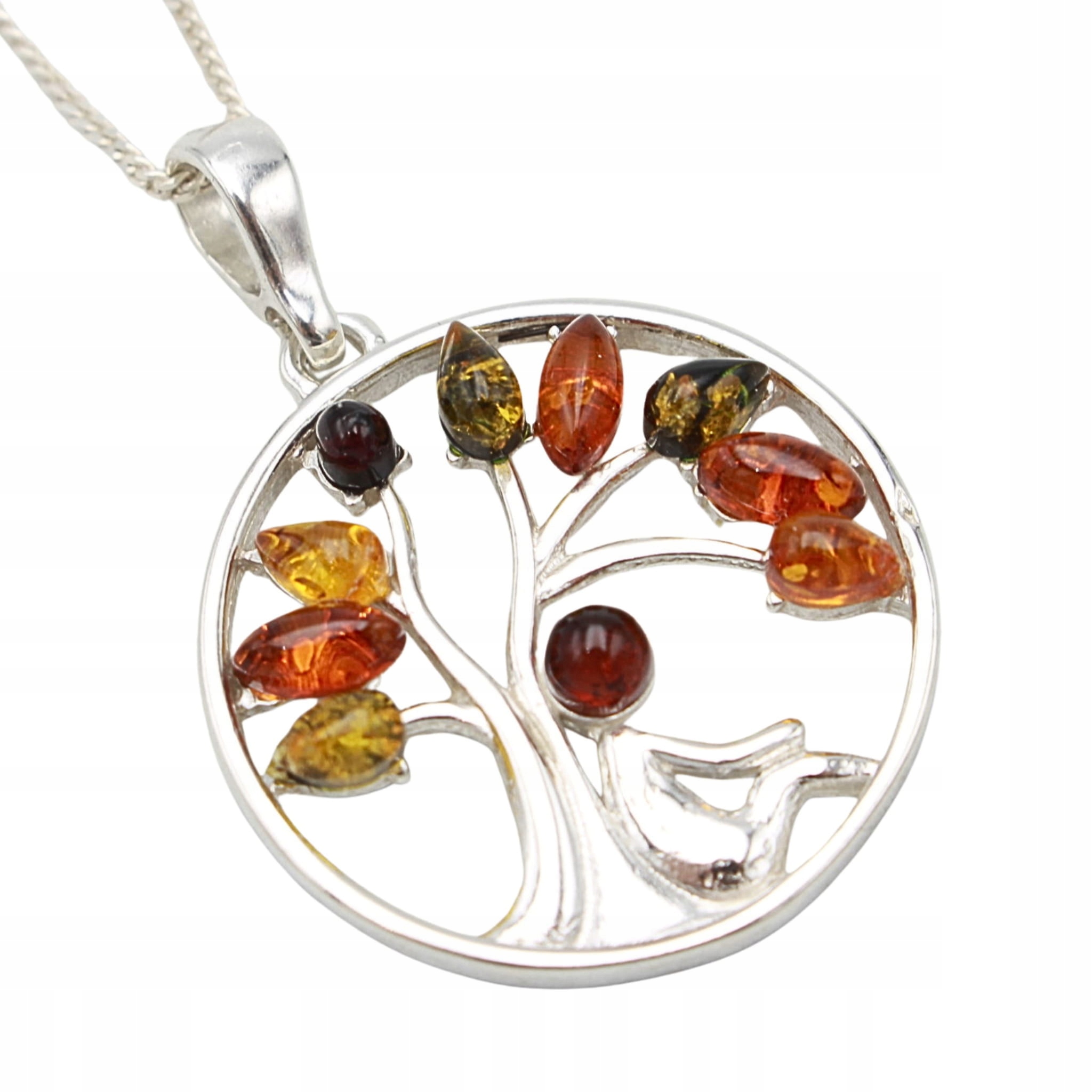 Přívěsek přívěsek Náhrdelník s jantarem Jantarová