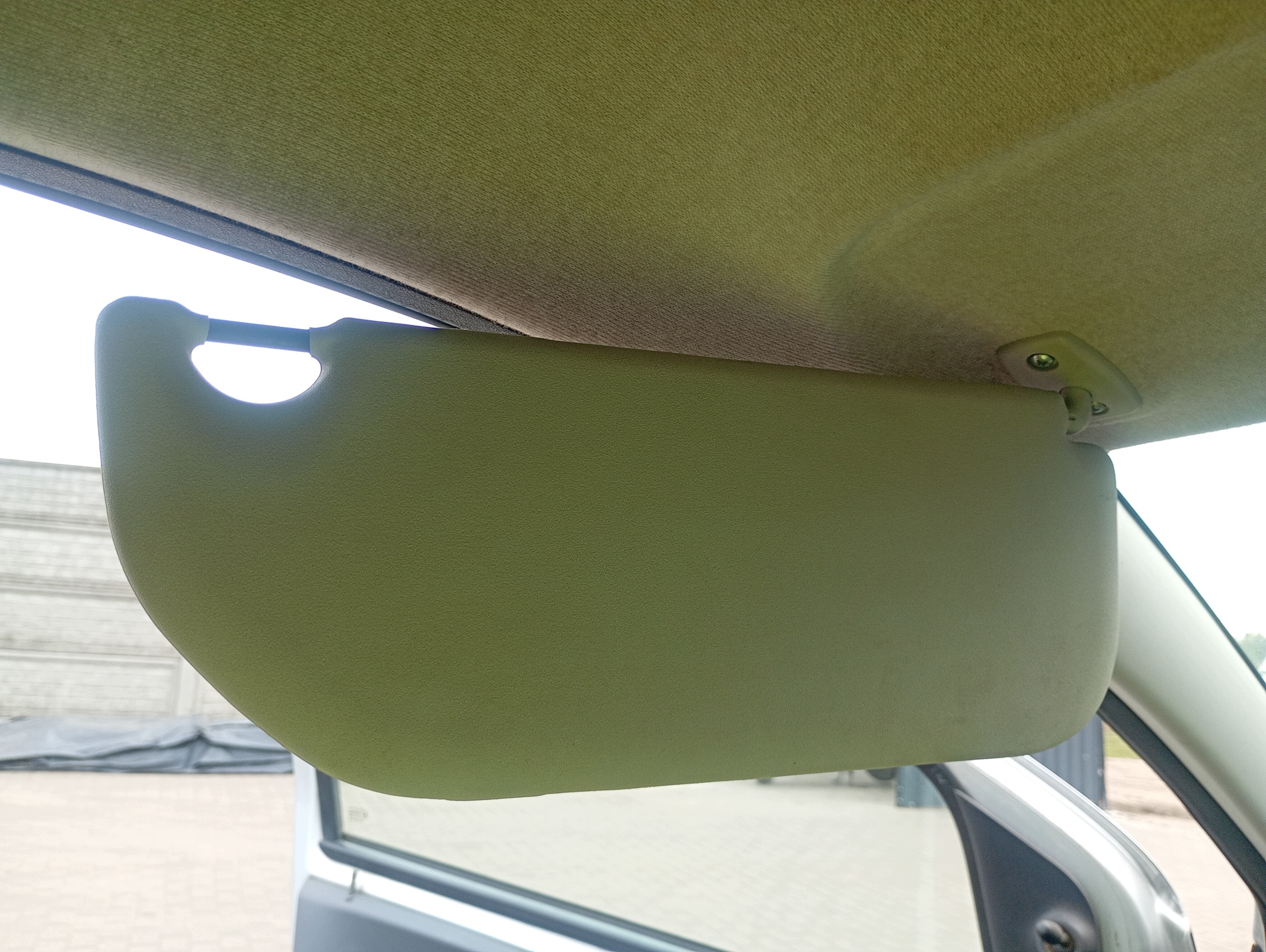 cover przeciwsloneczna left driver´s visor Citroen C1 05-14