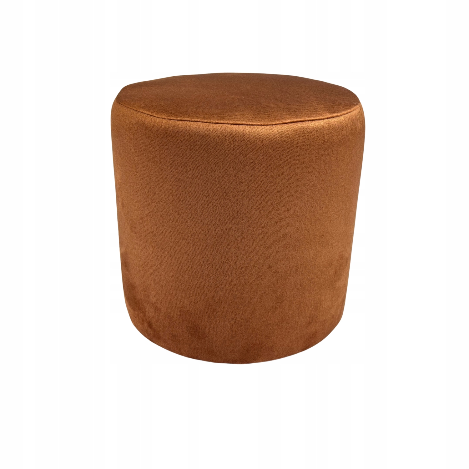 Taburet kulatá, cihlová, snadno čistitelná, nehořlavá, velurová