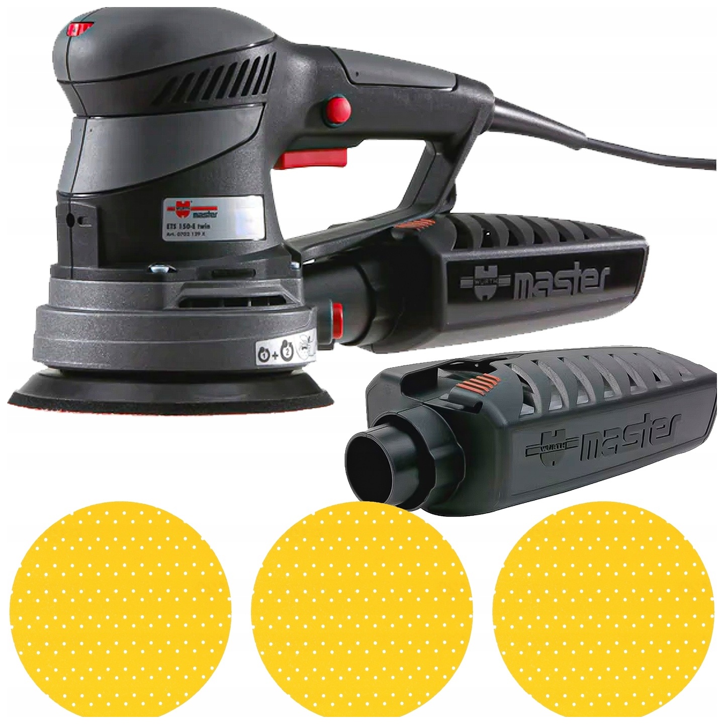 Excentrická kotoučová bruska Ets 125-E Wurth