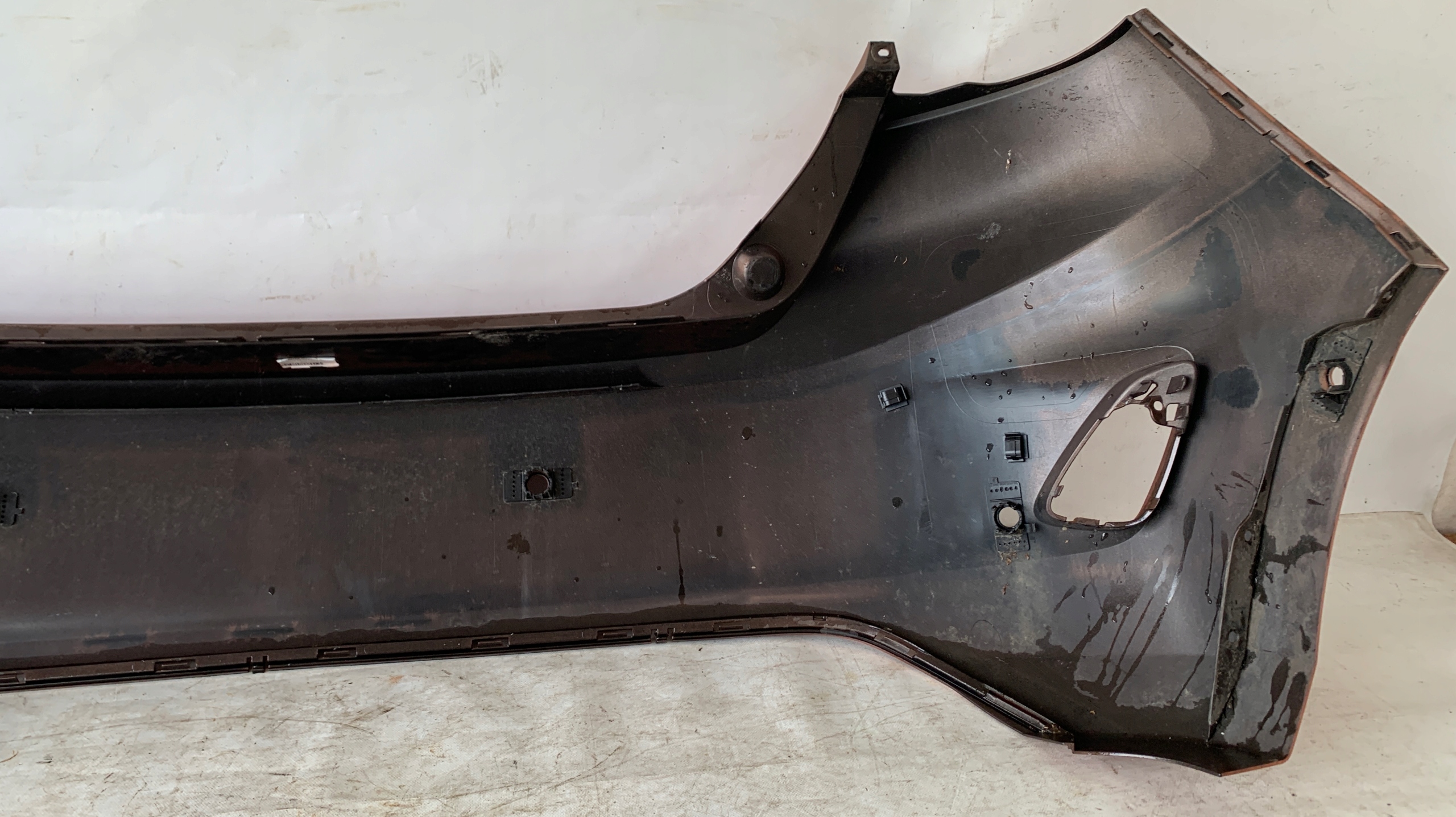 bumper rear part rear FORD FIESTA MK8 PDC 17
