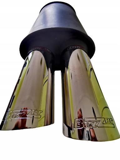 TŁUMIK BASOWY PRZELOTOWY 2X70 MM WYSOKA JAKOŚĆ Waga produktu z opakowaniem jednostkowym 10 kg