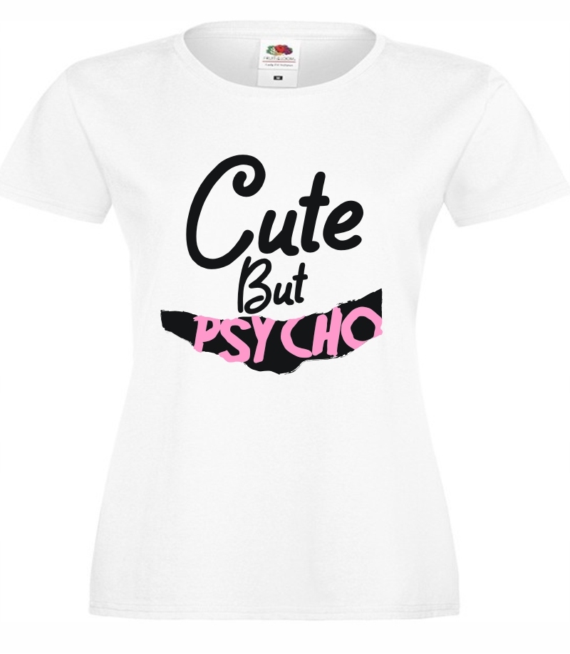 

Cute But Psycho, koszulka T-shirt