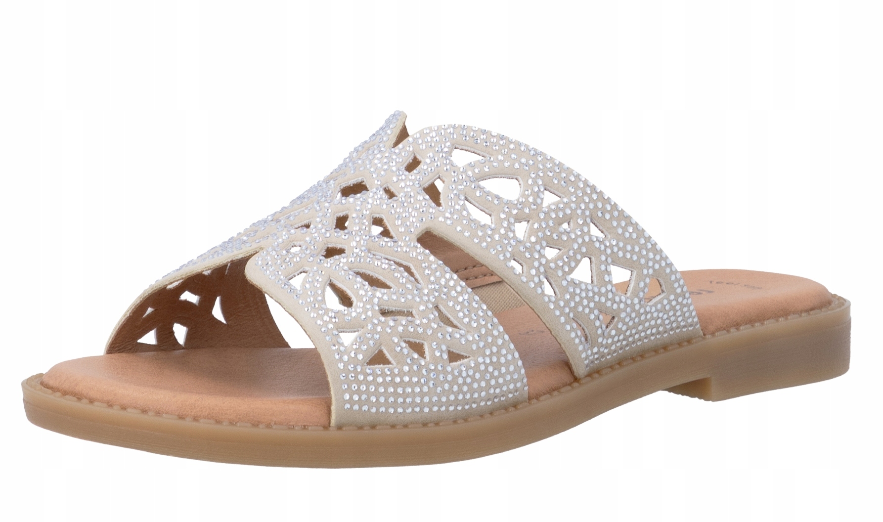 Remonte D3647-62 vel.39 béžové módní nazouváky