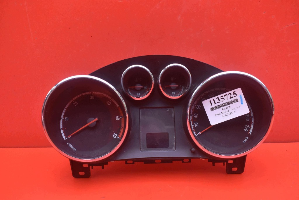dials dials EU 13346182 OPEL MERIVA B 1.7 CDTI 110 KM 10-14
