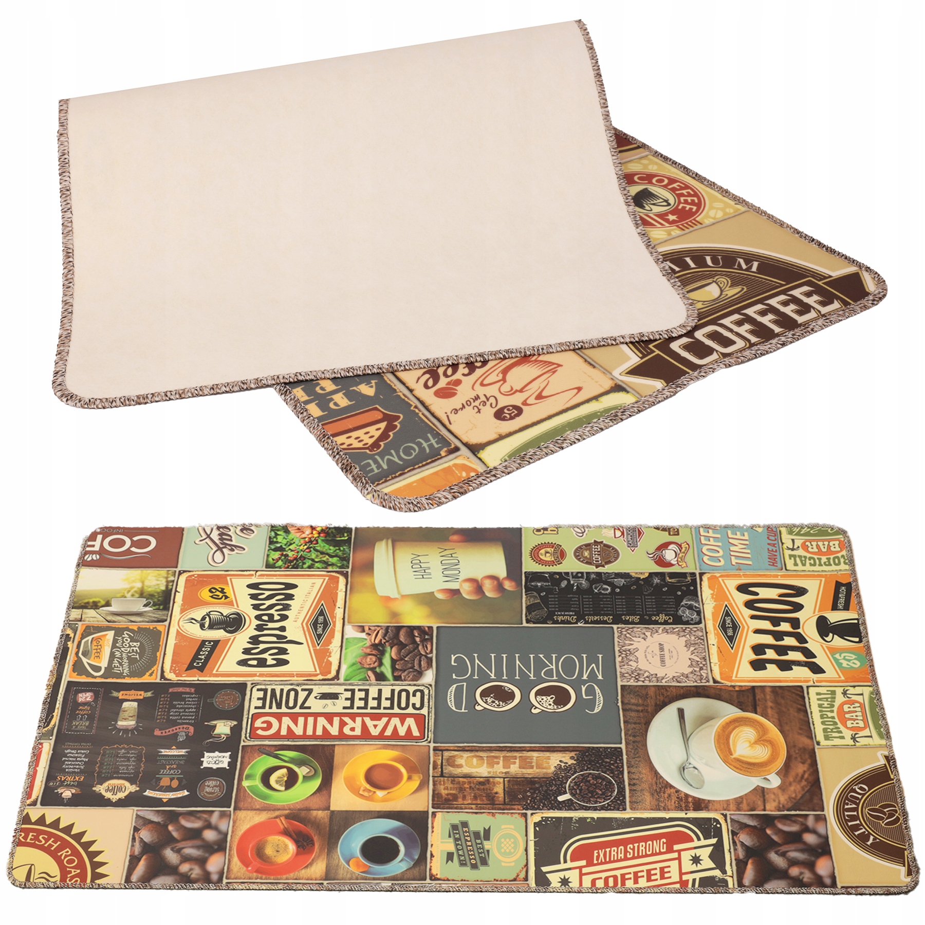 Koberec Do Kuchyně Vinylová Podlahová Rohož 150 X 100 CM Pvc Běhoun Kuchyňský