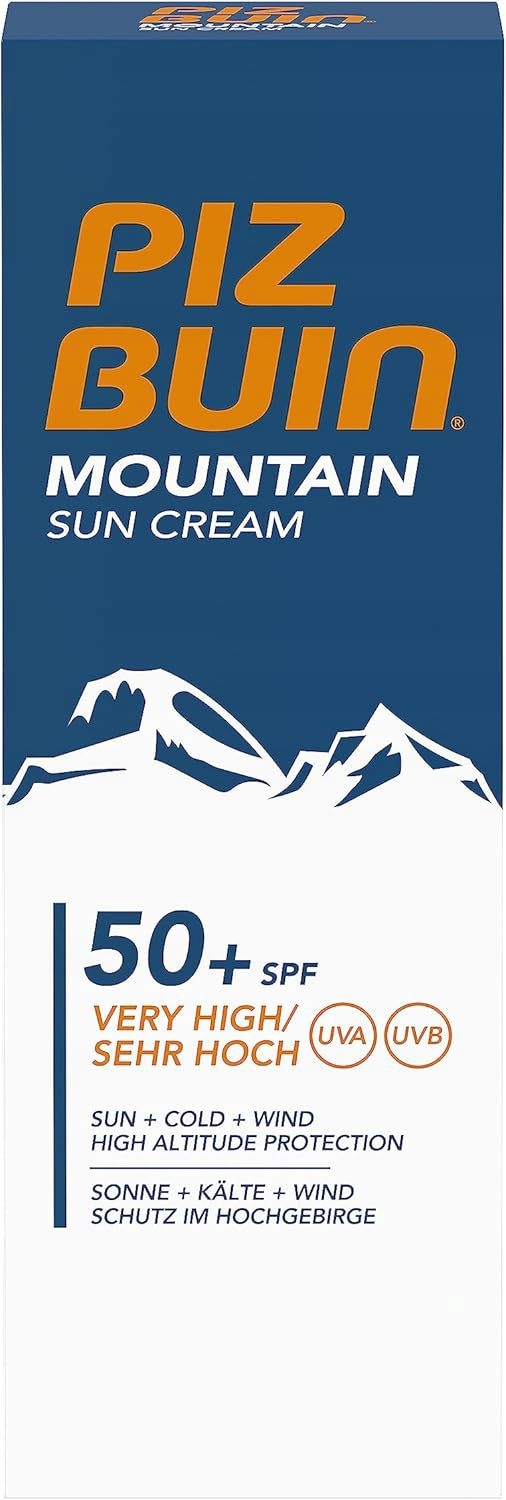 Piz Buin Krém Na Opalování S Maximální Ochranou Spf 50+ (horský Krém Na Opalování) 50