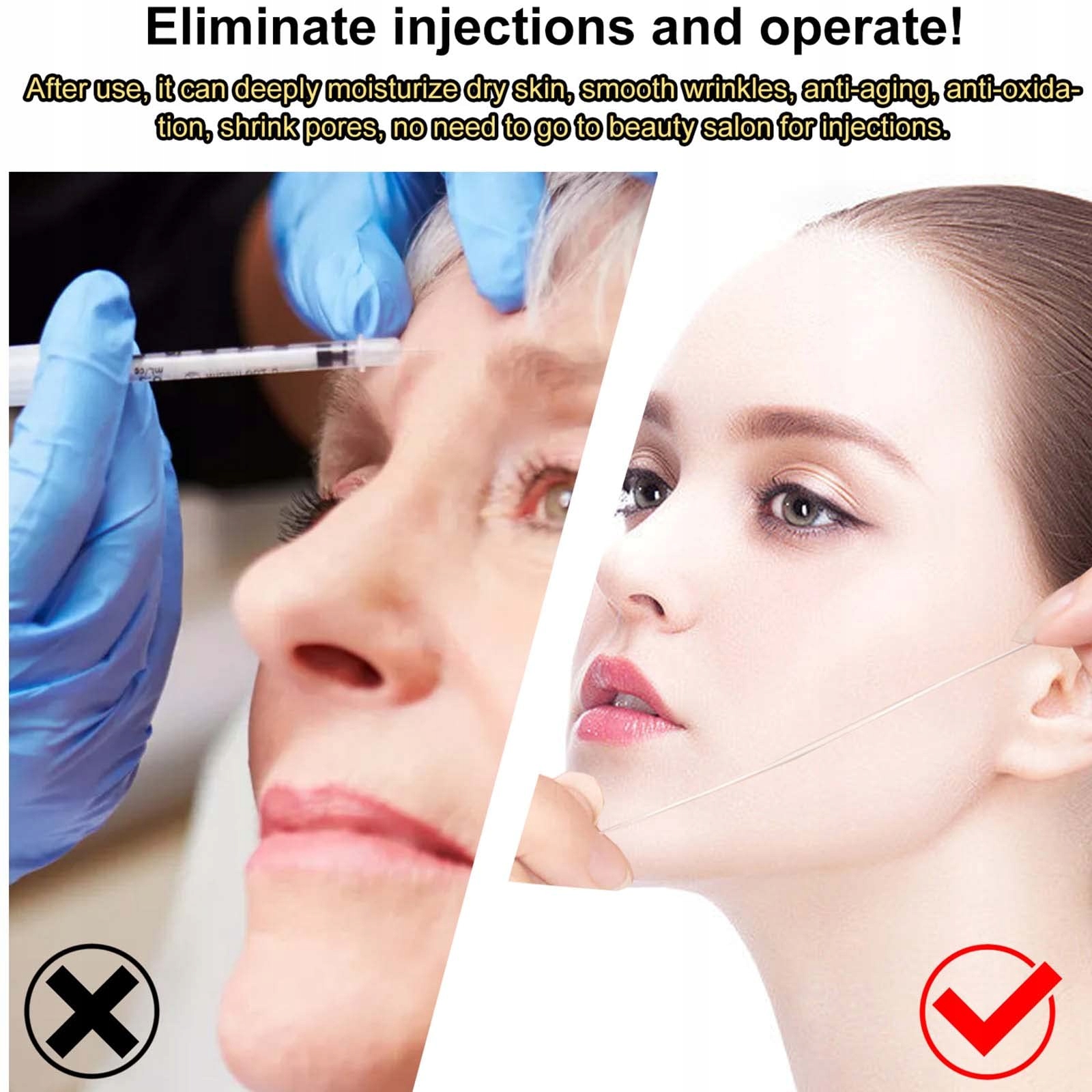 chłonna nić kolagenowa do liftingu twarzy Marka inna marka