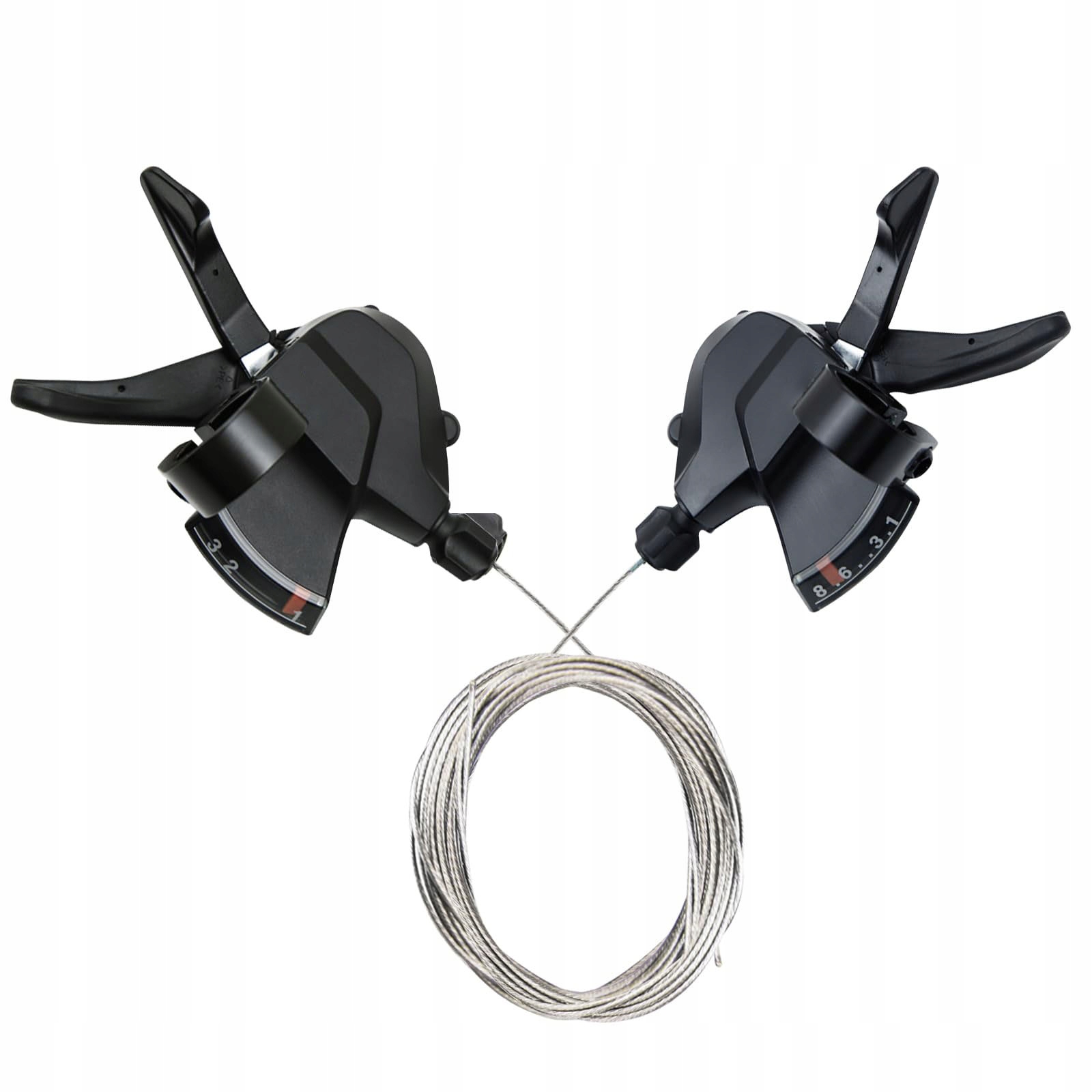 1 PARA LEWA PRAWA PRZERZUTKA M310 PRZERZUTKA ROWEROWA DO ROWER SZOSOWY Kolor dominujący czarny