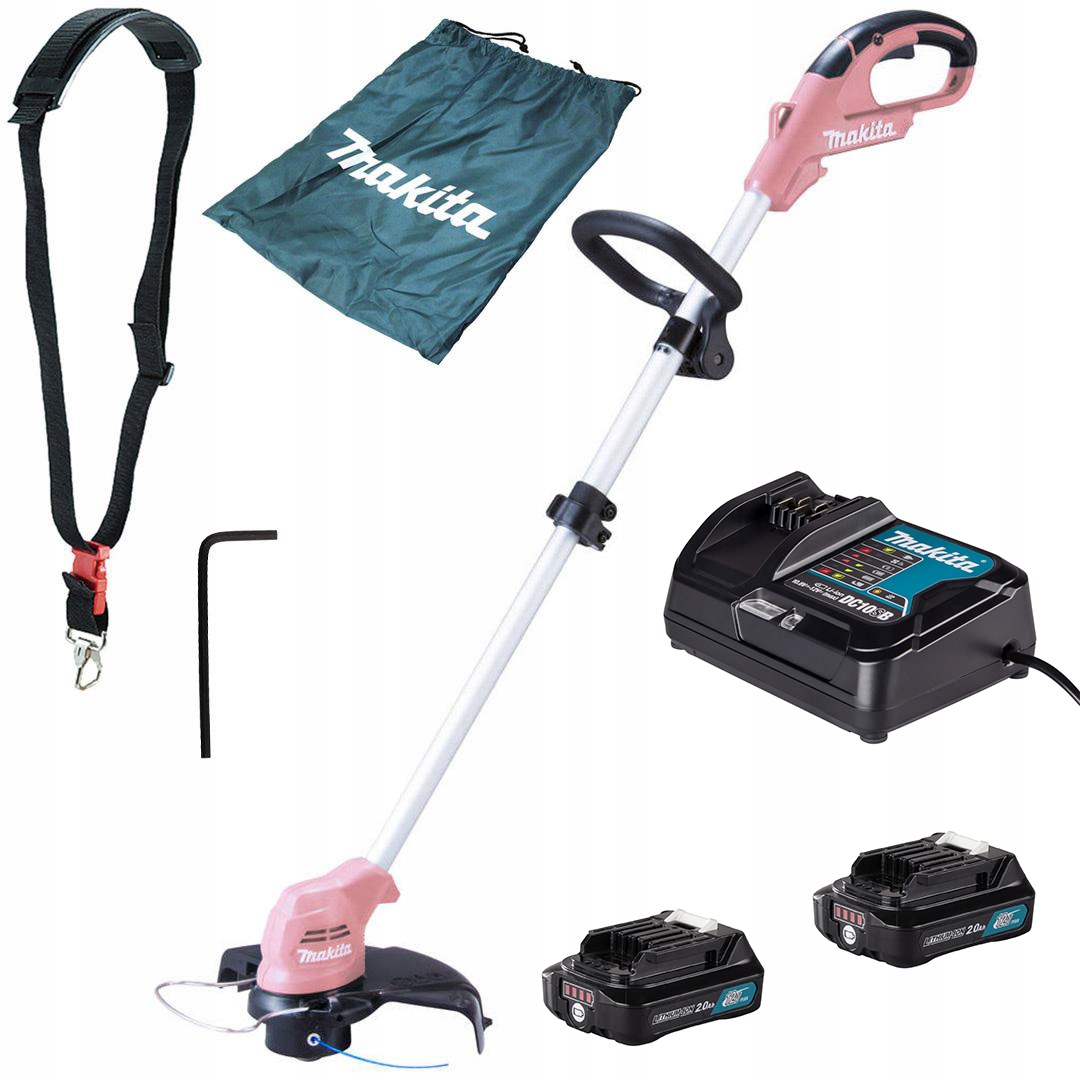 Kosačka na trávu Makita UR100DSAP2 Cxt Xpt 260 mm 12V 2x2Ah Xpt ružová